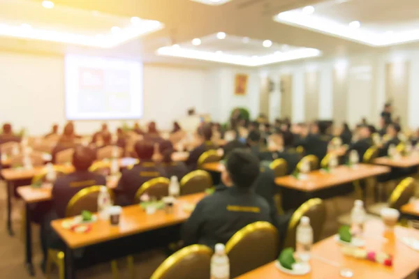 Oskärpa konferens och Presentation i konferensen h — Stockfoto