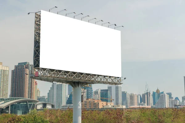 Billboard or advertising poster for advertisement concept backgr — Stock Photo, Image