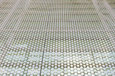 beyaz perde windows arka plan üzerinde paslanmaz dokusuna