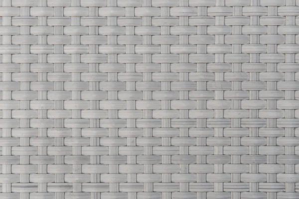 Texture of plastic rattan weaving design for background — Stock Photo, Image