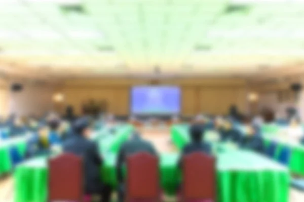 Blur of business Conference and Presentation in the conference h — Stock Photo, Image