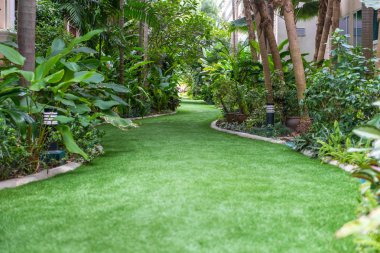 yol güzel bahçe peyzaj