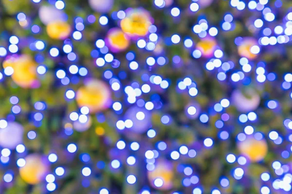 Kolorowe Boże Narodzenie światła bokhe dla materiału tła — Zdjęcie stockowe