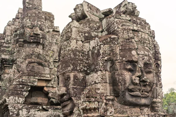 Die Burg Bayon Oder Der Khmer Tempel Prasat Bayon Angkor — Stockfoto
