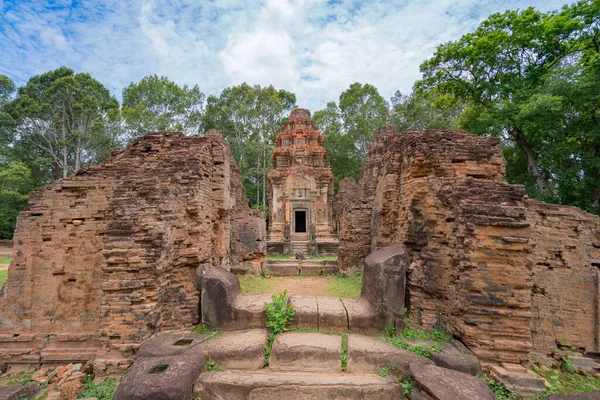 Castillo Preahko Templo Khmer Del Buddhist Antiguo Prasat Preah Angkor — Foto de Stock