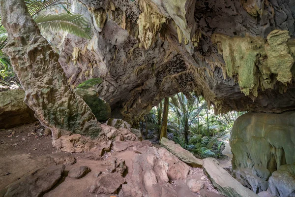 Hup Tat Cave Forest Central Valley Uthai Thani Unseen Thailand — Stock Photo, Image