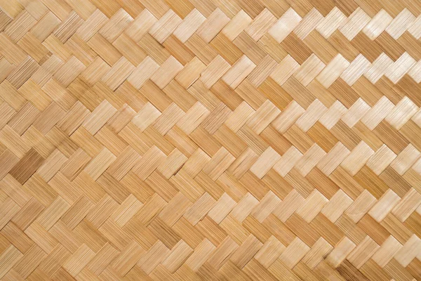 Handcraft Tessitura Bambù Texture Sfondo — Foto Stock