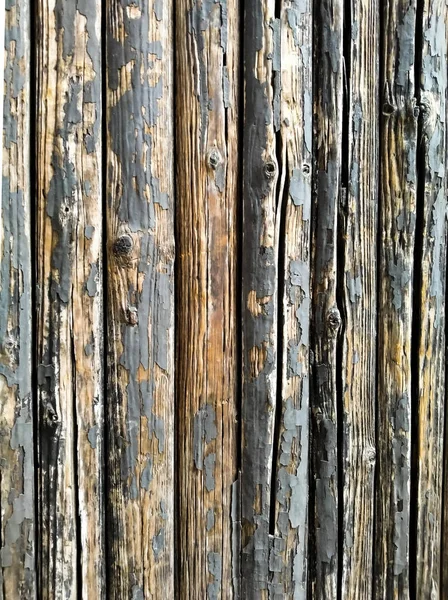 Old Wooden Wall Texture Dark Gray Weathered Wooden Boards Wood — Stock Photo, Image