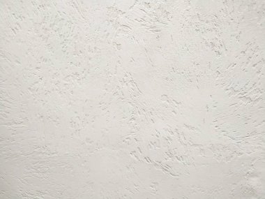 Beyaz Stucco Duvar Doku Arka plan fotoğrafçılığı. Hacklenmiş doku sürekli hareket enerjisini çağrıştırıyor. iç ve dış yapı için malzeme tasarımı