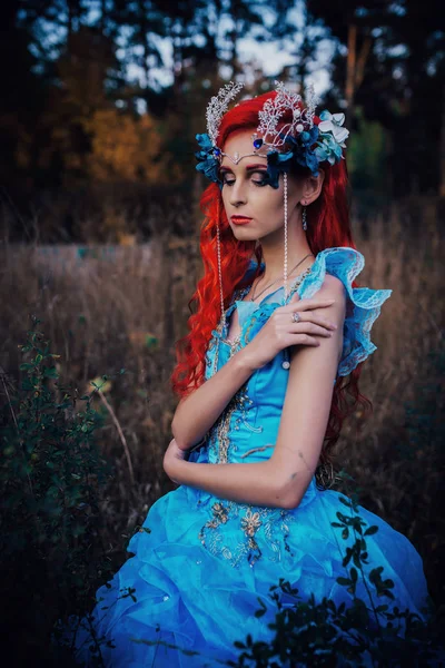 Fairy Autumn Forest — Stock Photo, Image