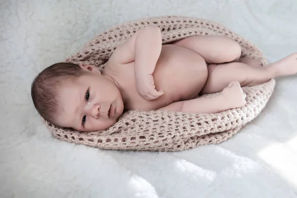 Shooting Newborns Girl — Stock Photo, Image