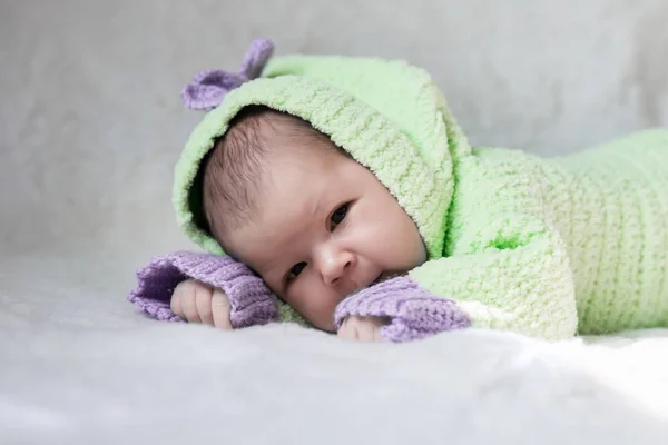 Shooting Newborns Girl — Stock Photo, Image