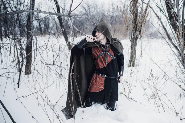 Winter Knight Sword — Stock Photo, Image