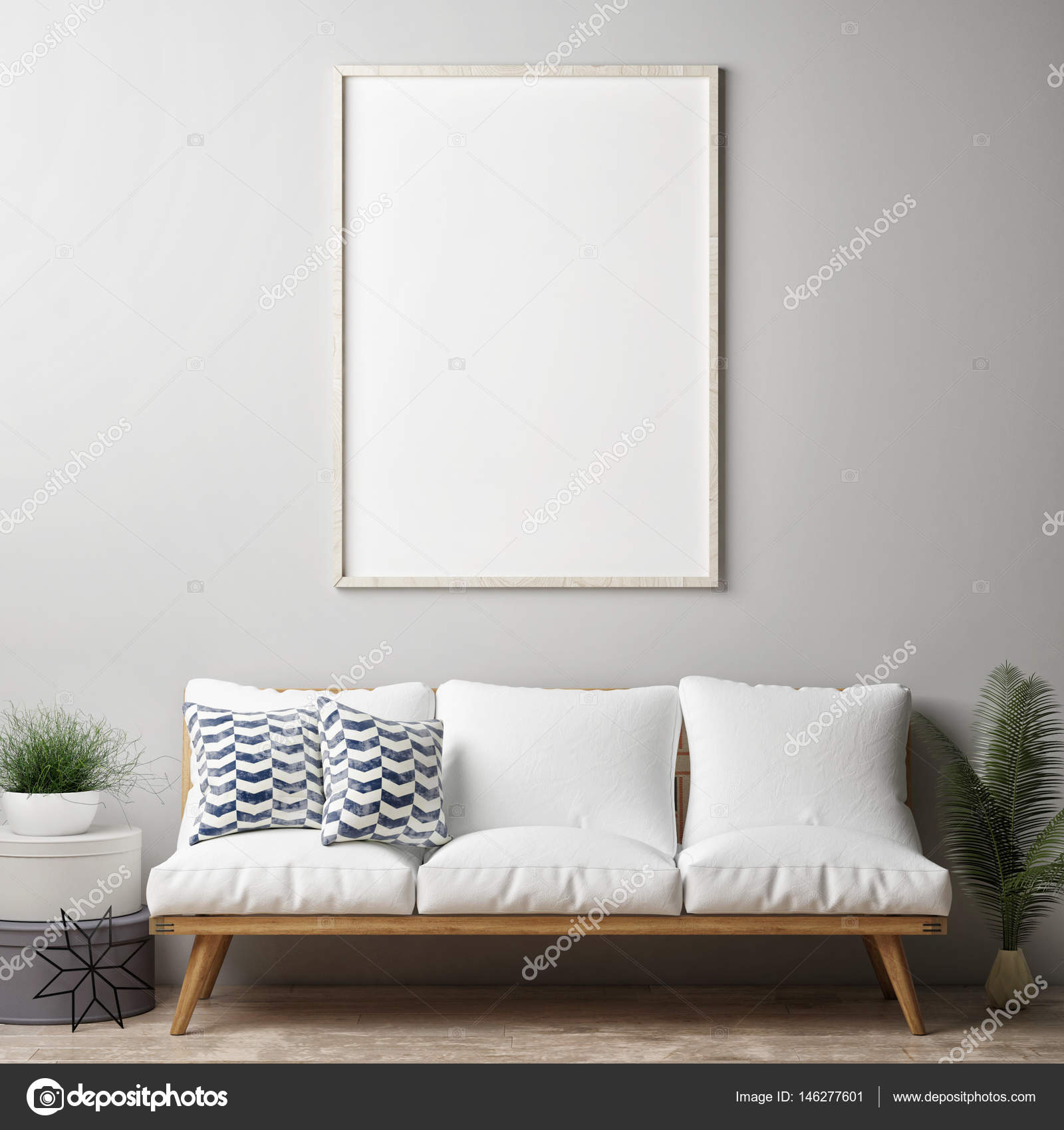 Download Mock Up Poster Hipster Living Room Royalty Free Photo Stock Image By C Cordesign 146277601