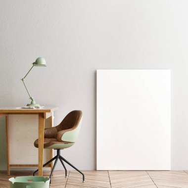 Çalışma odasında poster kadar alay