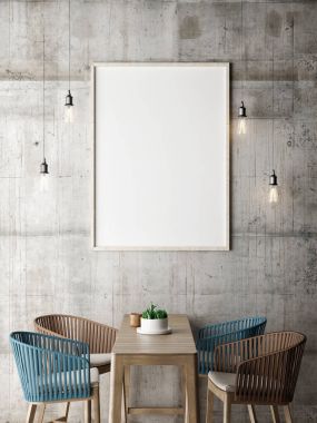 Poster hipster kafede kadar alay