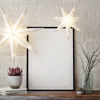 Alay poster, Noel dekorasyonu, yeni yıl.