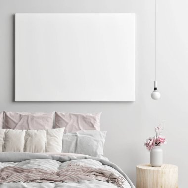 Posteri, İskandinav iç tasarımı, 3D tasarım, 3D illüstrati