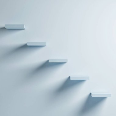 Soyut şekil, Geometri şekli, podyum arkaplanı, 3d görüntü, 3d görüntü.