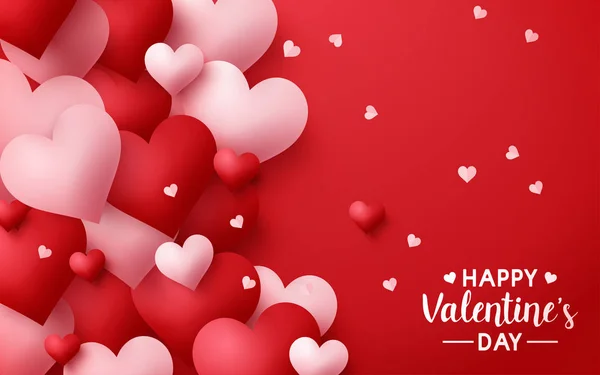 Feliz día de San Valentín y elementos de diseño de deshierbe. Ilustración vectorial — Vector de stock