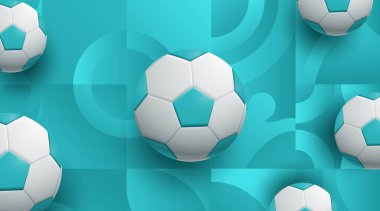 Futbol maçı afişleri futbol takımı ya da kolej şampiyonası tasarımı için arka plan şablonları. Vektör illüstrasyonu