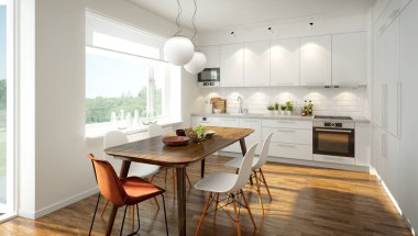 Modern İskandinav mutfak
