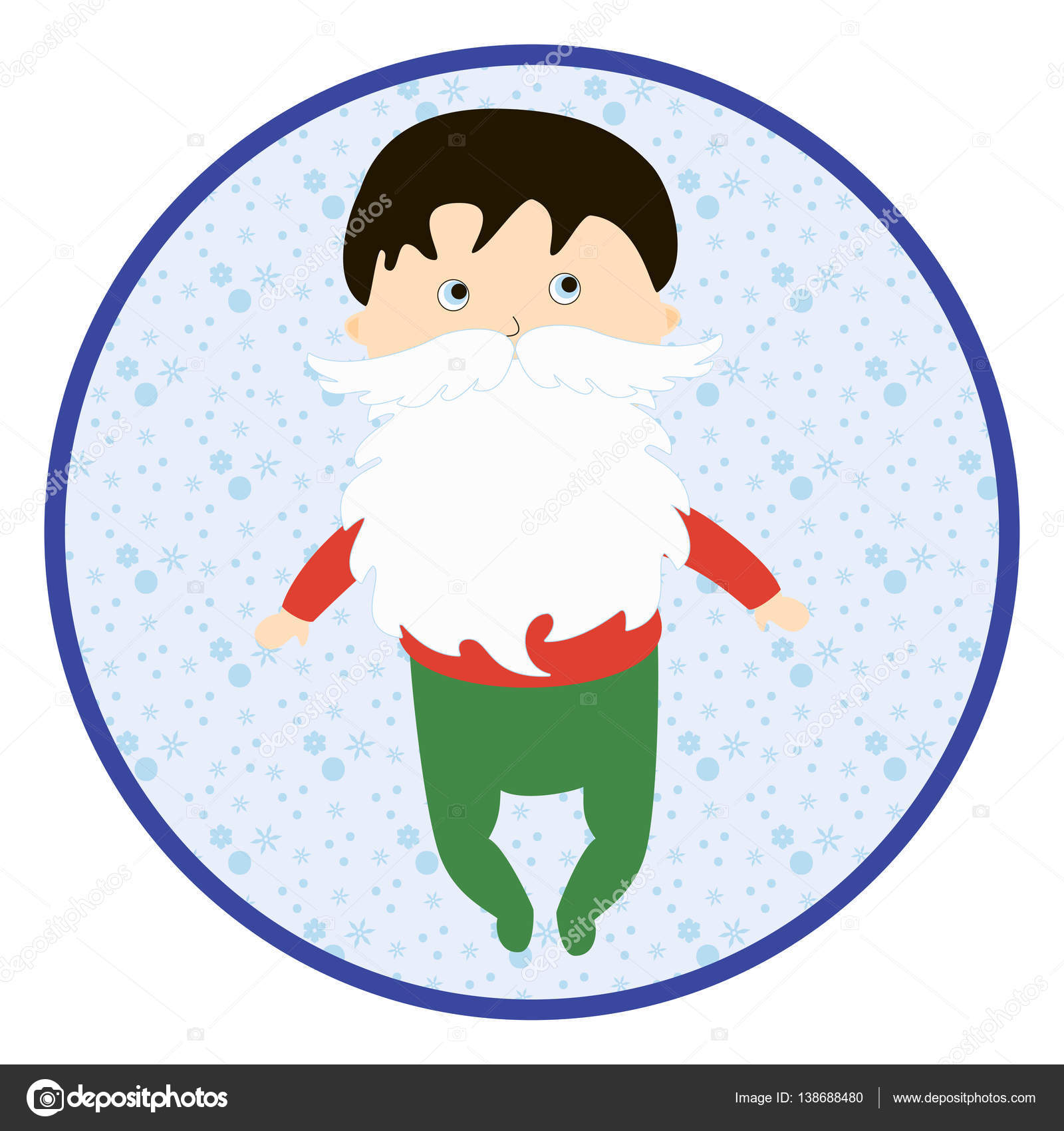 Adesivo per Congratulazioni per la nascita di un ragazzo Personaggio dei cartoni animati bambini — Vettoriali di tanyaplyshka Trova immagini simili