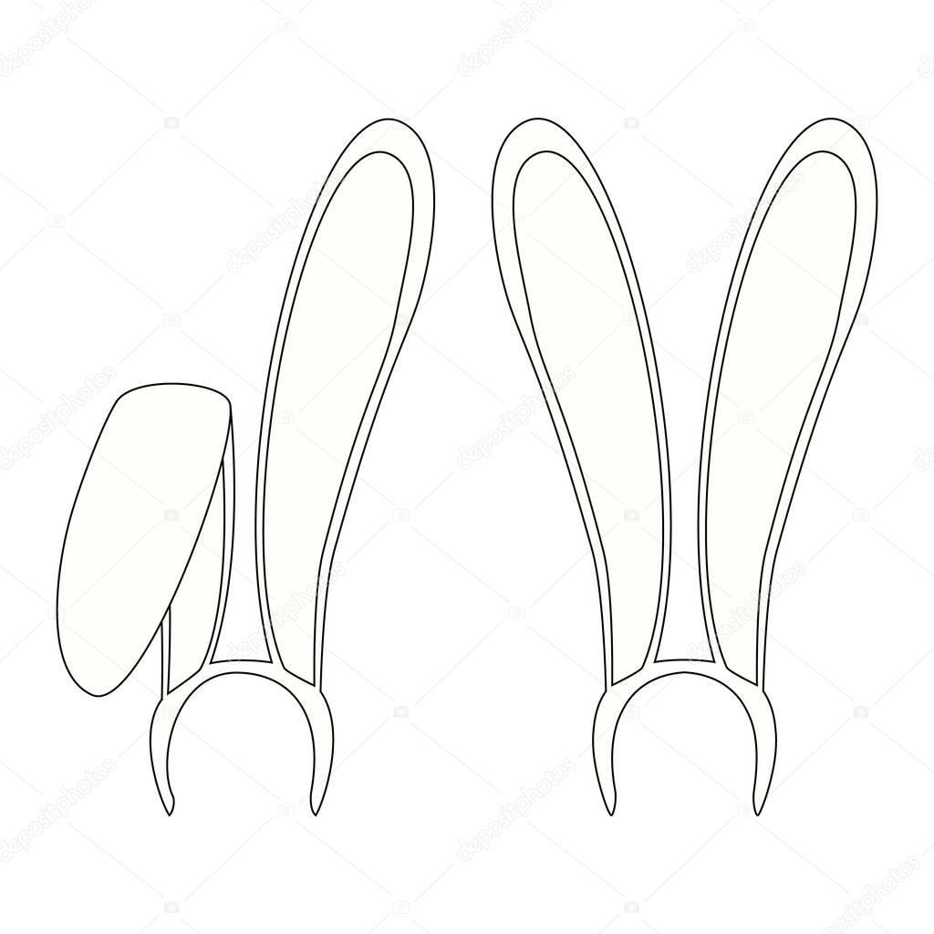 Free Free Bunny Head Outline Svg 433 SVG PNG EPS DXF File