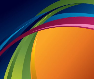 renkli tasarım şablonu