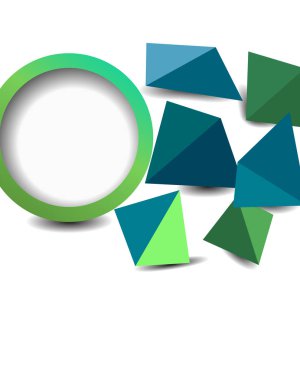 Şeffaf fraktal arka plan