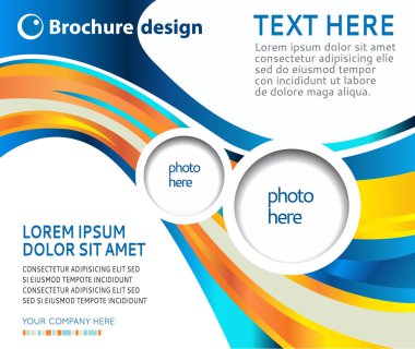 soyutlama ile resimli renkli düzen. 