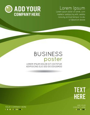 tasarım düzeni kurumsal afiş için      