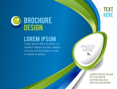 iş broşür şablonu