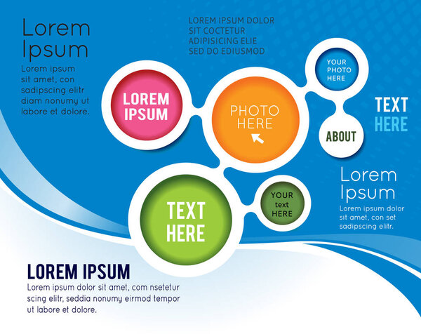 дизайн макета для корпоративного баннера
      