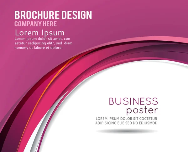Design lay-out voor corporate banner — Stockvector