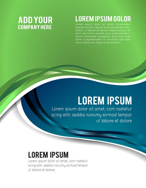 дизайн макета для корпоративного баннера
         