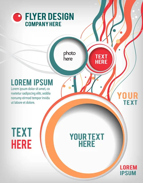 Design lay-out van corporate banner — Stockvector