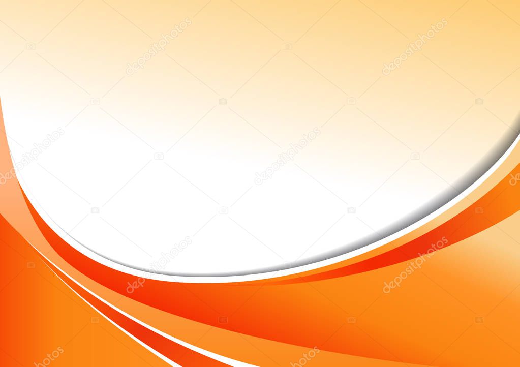 Fondo para tripticos sin contenido naranja diseño para