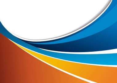 soyut mavi ve turuncu arkaplan