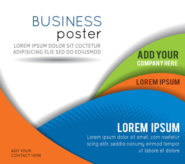 Professional business design layout template 