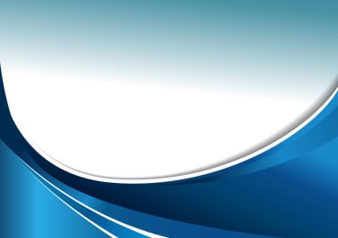 Dalgalar ile broşür tasarımı