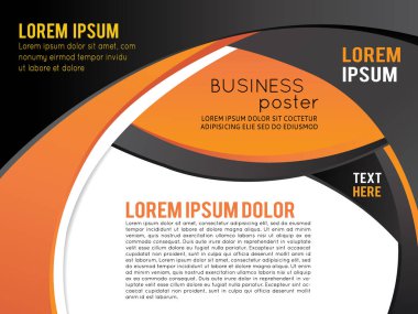 Soyutlama ile resimli renkli düzen. Dergi kapağı, bu