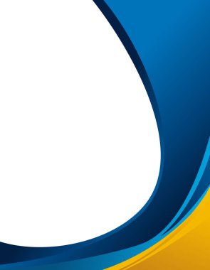 siyah ve sarı soyut dalgalar