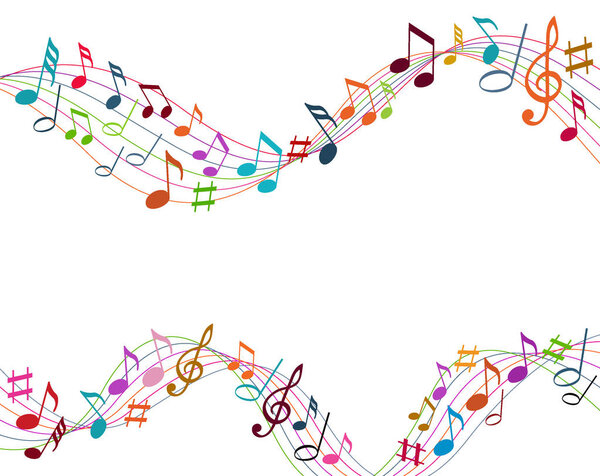 musical notes background