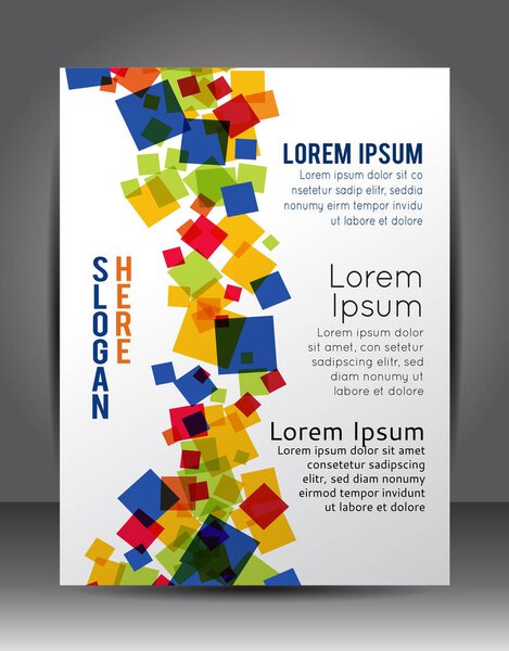 геометрические кубики фона
 