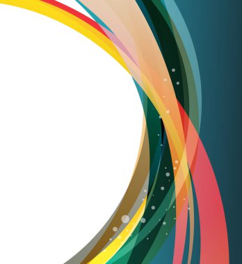 Arka plan tasarım broşür, poster ya da kapak için renkli çizgili