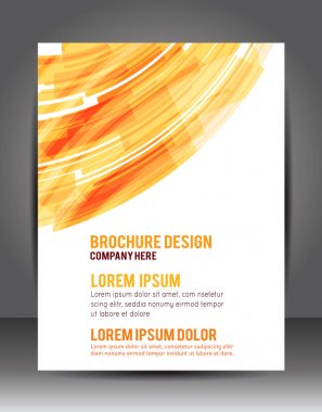 Arka plan tasarım broşür, poster ya da kapak için altın çizgili