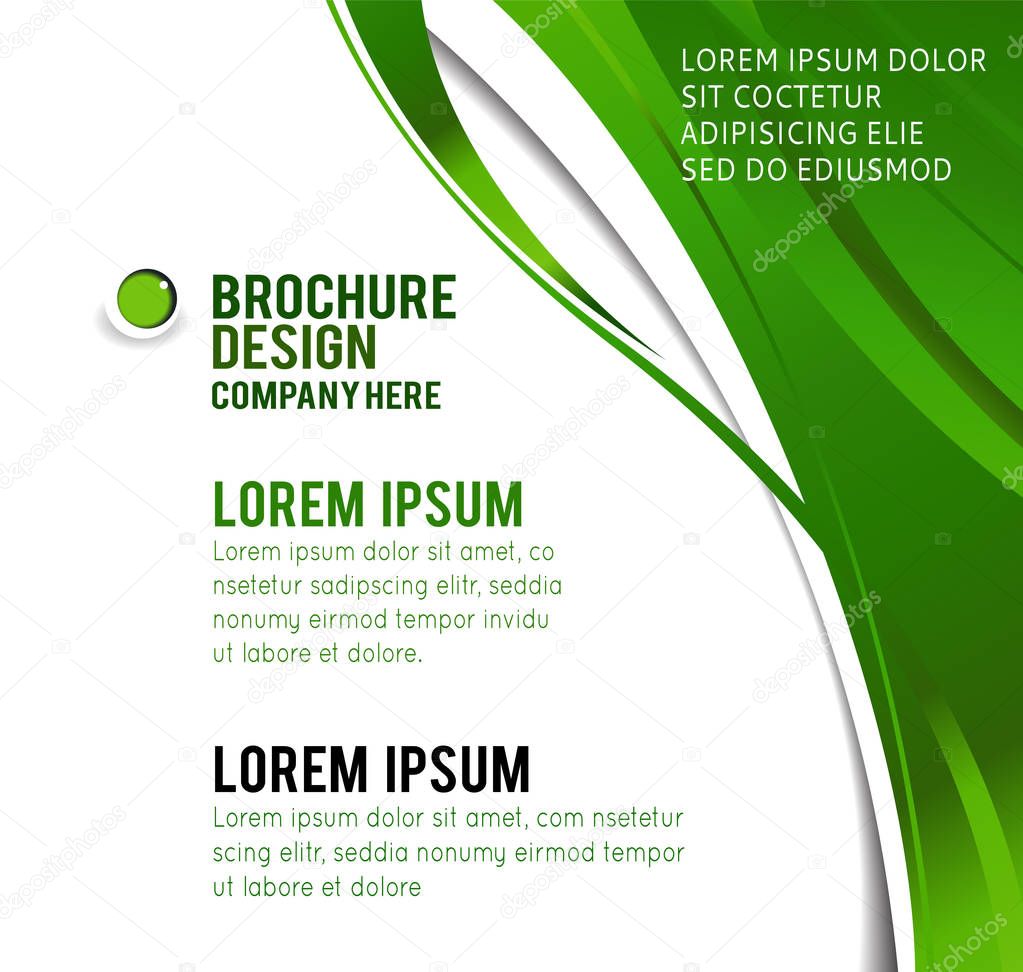 Abstract background design with lines for brochure, poster or cover
