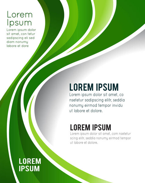 Векторная брошюра, листовка, обложка журнала и шаблон плаката