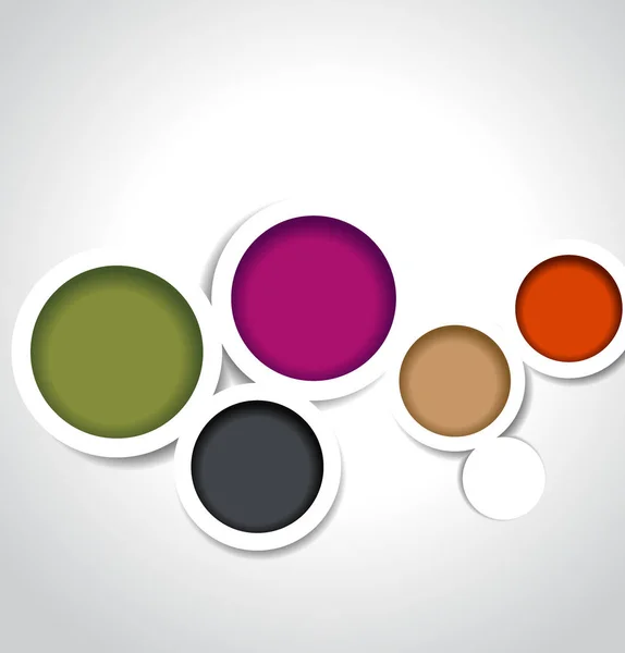 Kleur Achtergrond Concept Ontwerp Voor Brochure Website — Stockvector